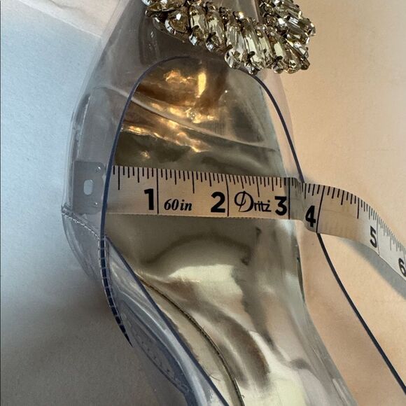 Good American Women’s Glass Cinder-f*cking-rella Pump Size 10 - Picture 10 of 10